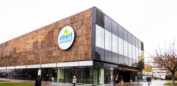 Vizualizace ukazuje, jak by měl vypadat prostor kolem OD Ládví.